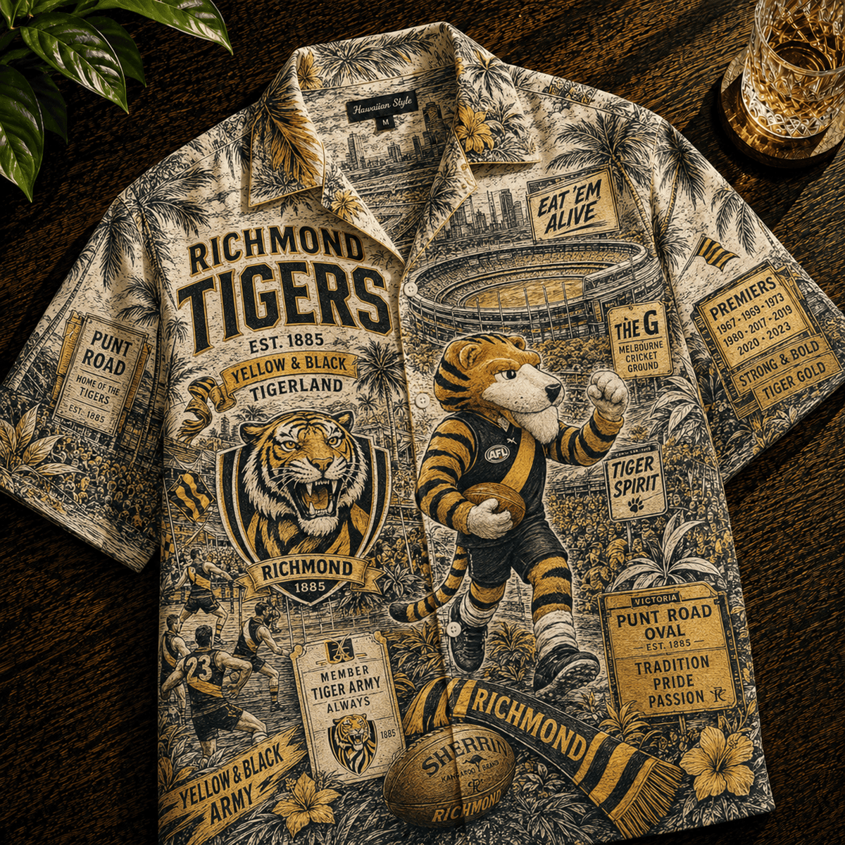PREMIUM RIC HAWAIIAN SHIRT HQH