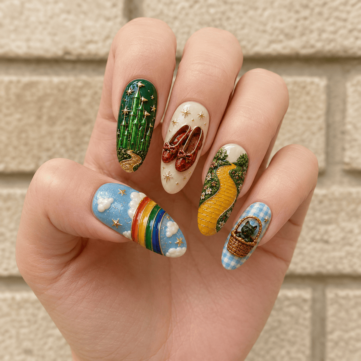 Handmade TWOZ Press On Nails TNSM