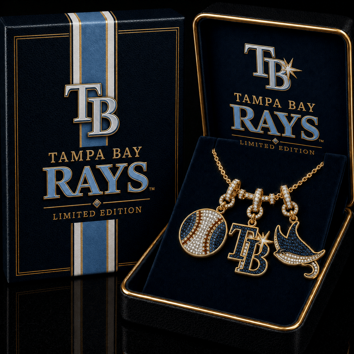 TPBR Solid Gold Chain with Diamond Pendant TTTT