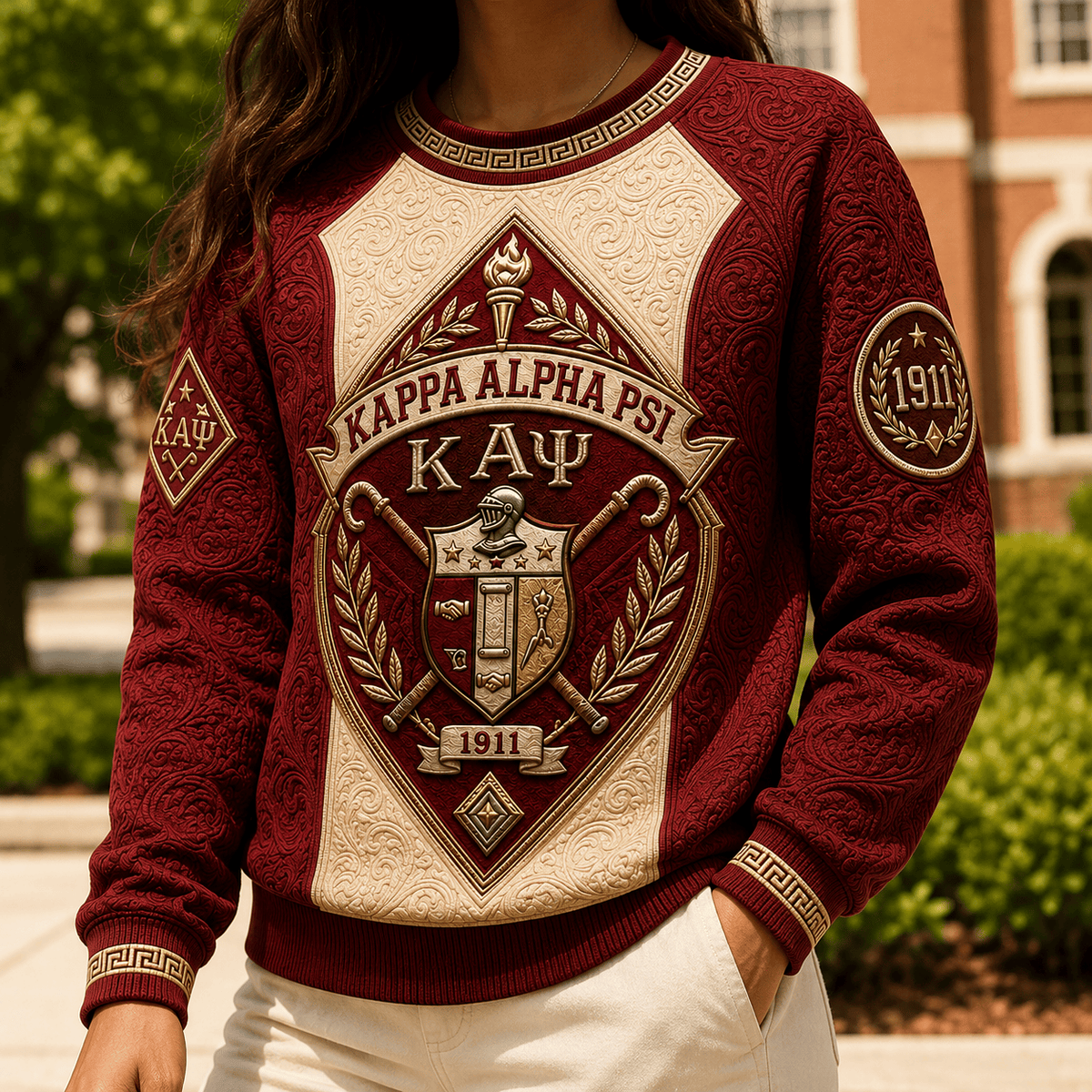 PREMIUM KPAP EMBOSS SWEATER TTNL