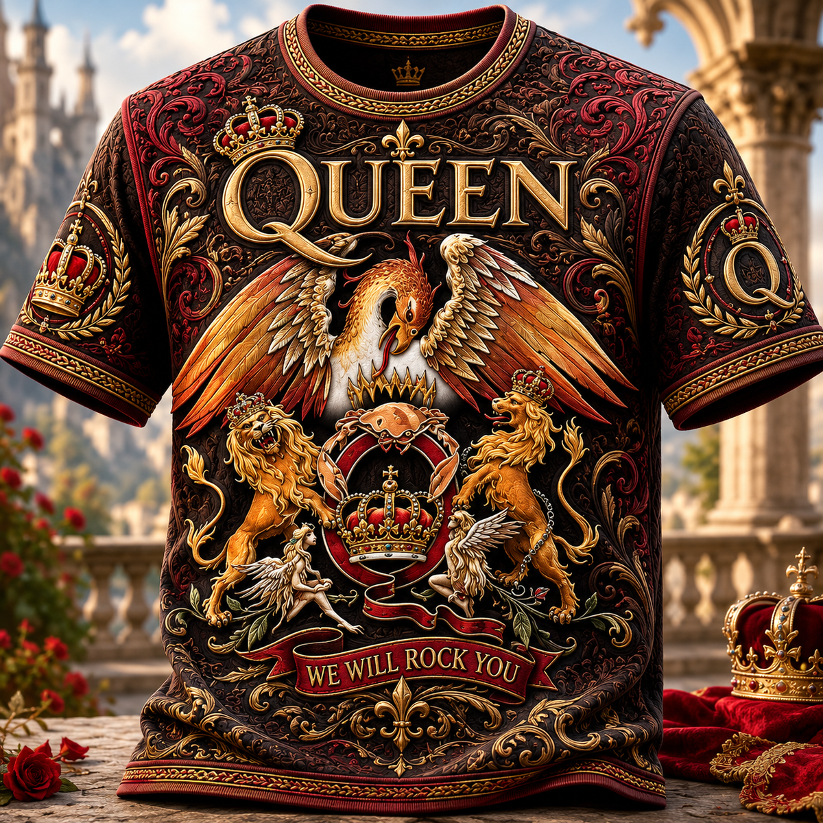 PREMIUM QNN 3D EMBOSS SHIRT TTNL