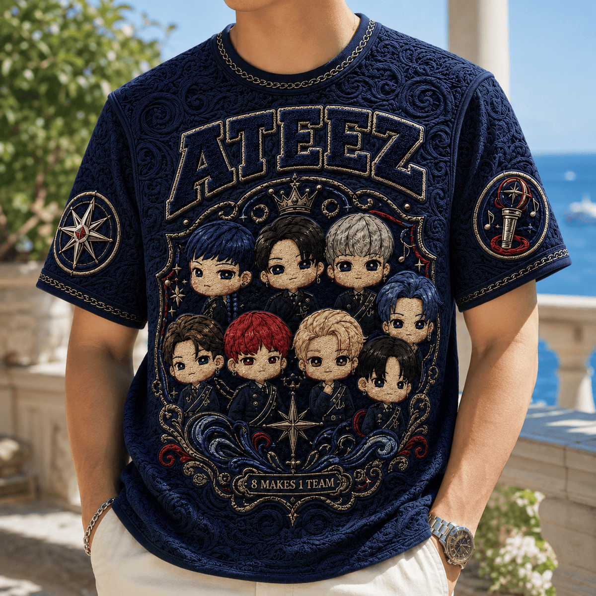 PREMIUM ATZ 3D EMBOSS SHIRT TTNL