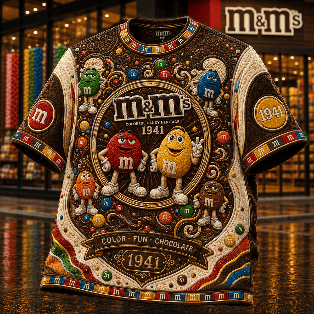 PREMIUM MM 3D EMBOSS SHIRT NTNA