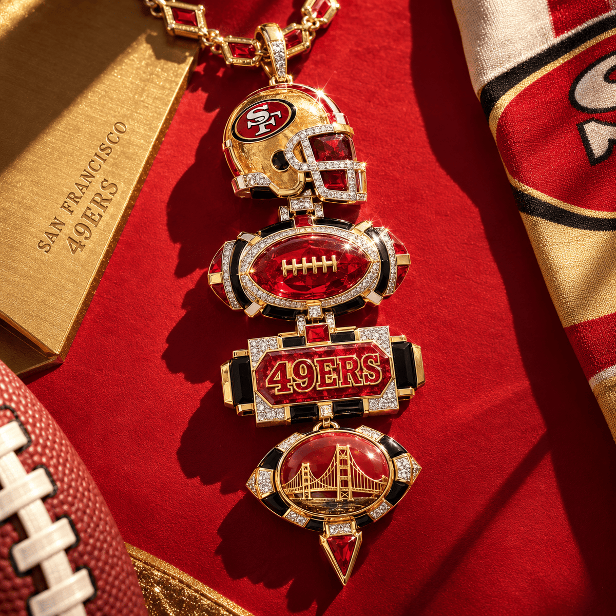 SF49 Premium Gold Totem Pendant LNTH