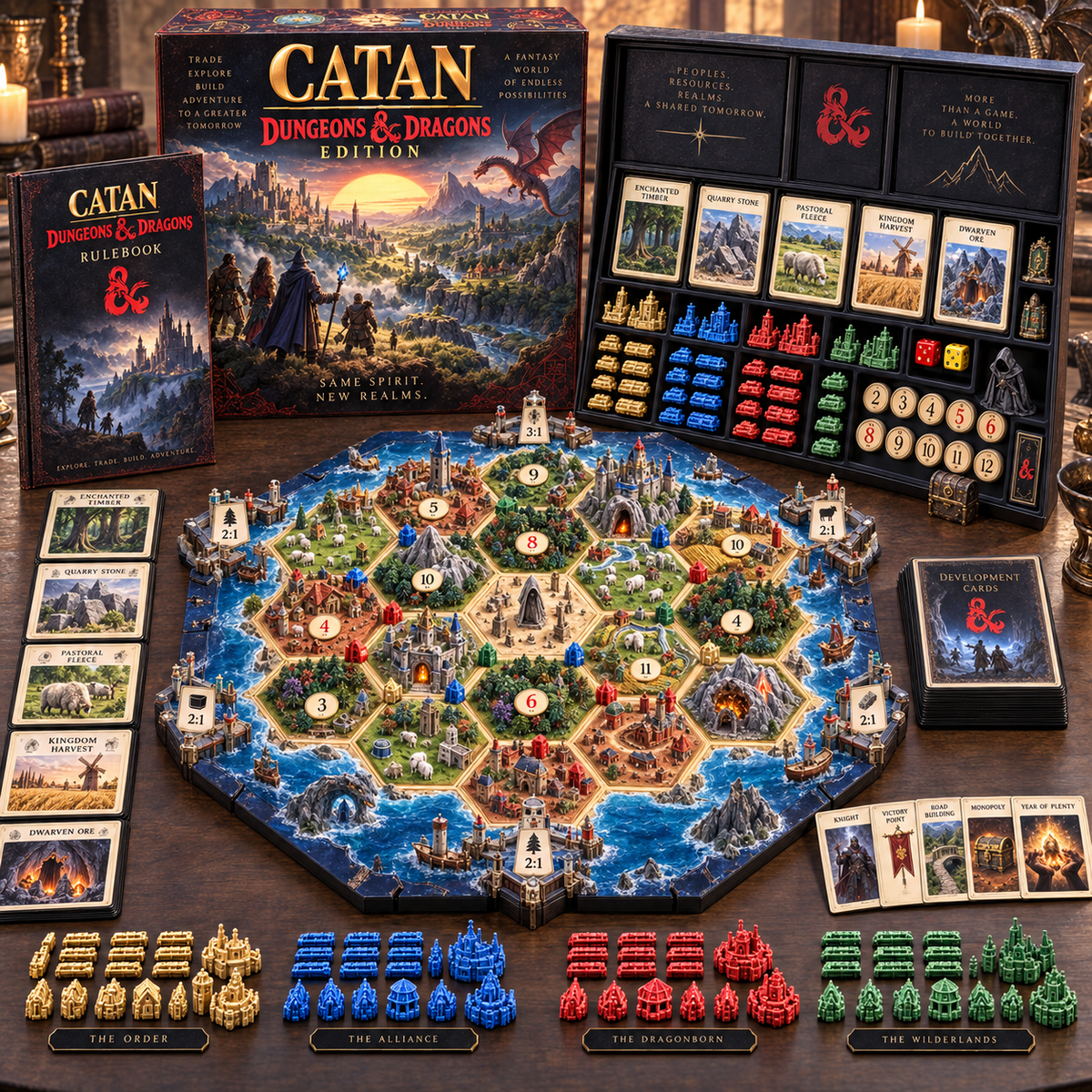 DND Premium Strategy Board Game LNTH