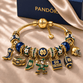 NDFI Gold Charm Bracelet Set NHVH