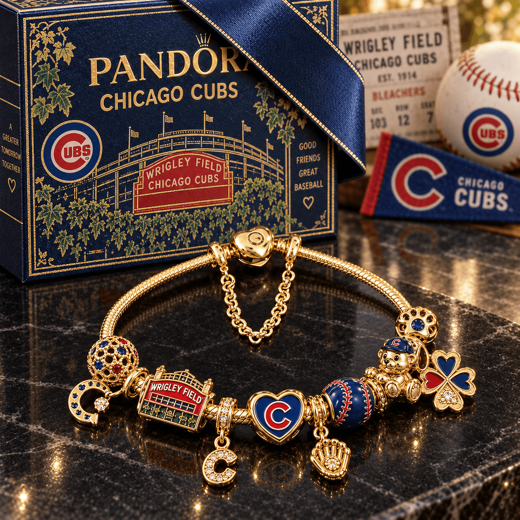 CCC Gold Charm Bracelet Set PTKL