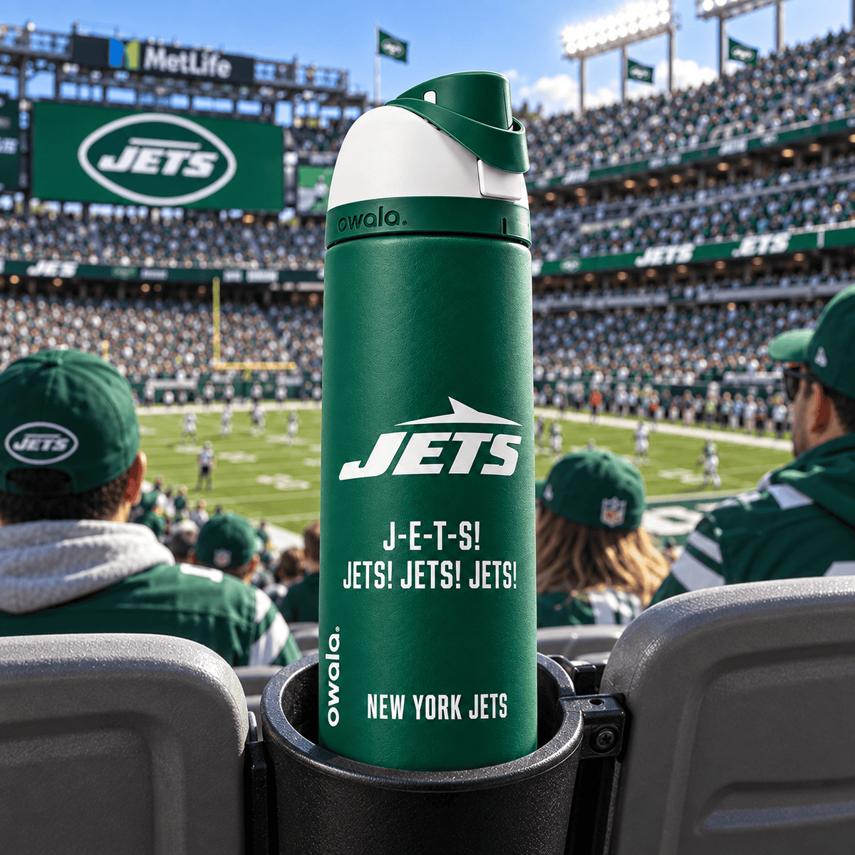 NYJ Owala Water Bottle NHVH