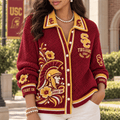 USC Women’s Open-Knit Cardigan HTTT