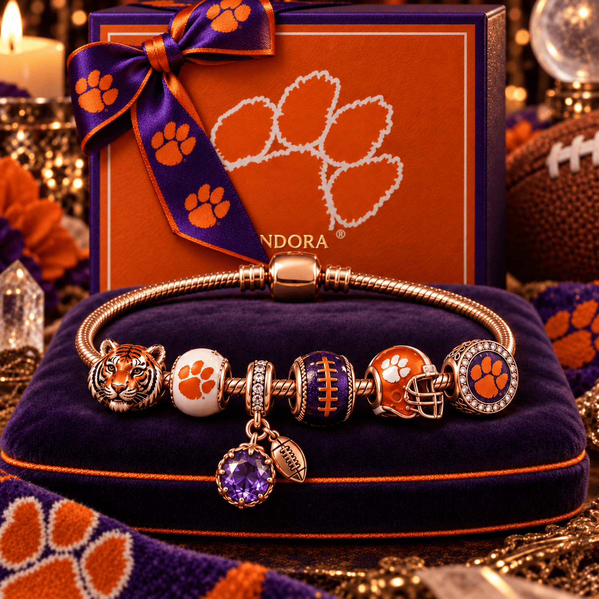 CTFB Gold Charm Bracelet Set PNPA