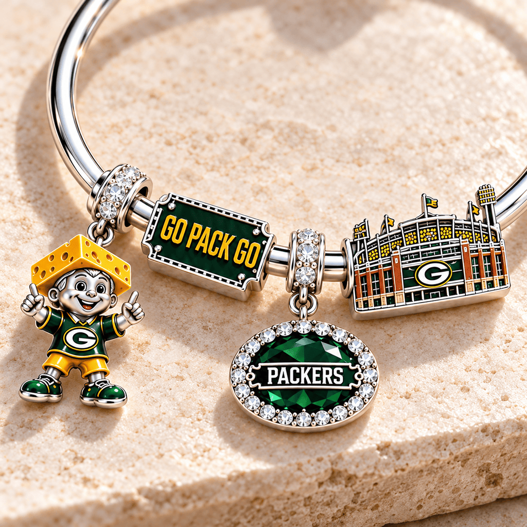 GBP Silver Charm Bracelet Set TMH