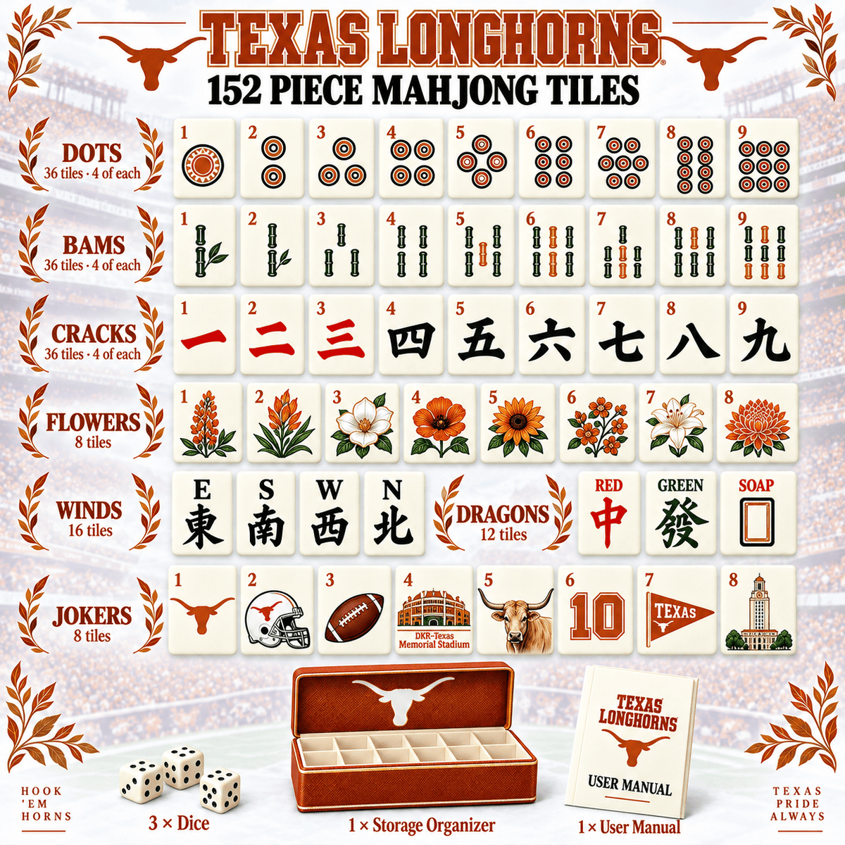 TLH Premium Mahjong Set – Game Night Edition PNPA