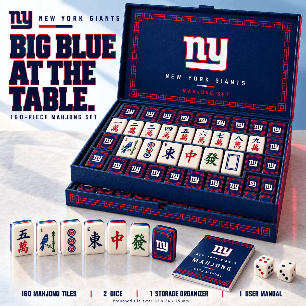 NYG Premium Mahjong Set – Game Night Edition PNPA