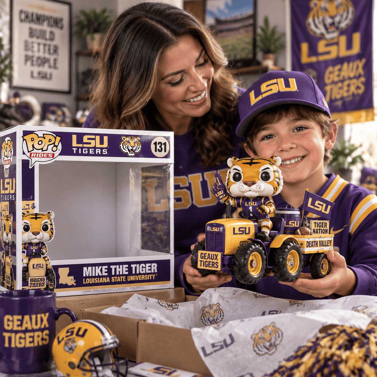 Premium LSU Toy Ride Collection HQH