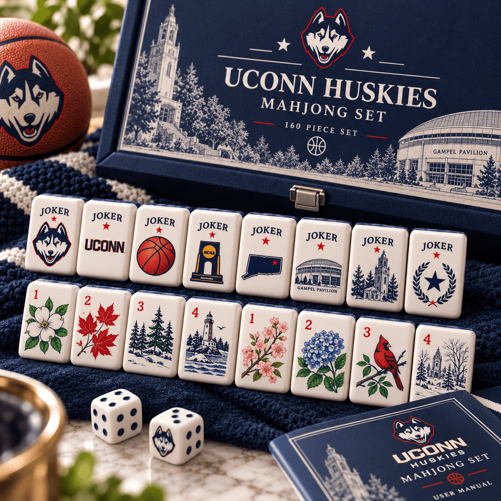 Premium UCHB Mahjong Tiles Set TNSM