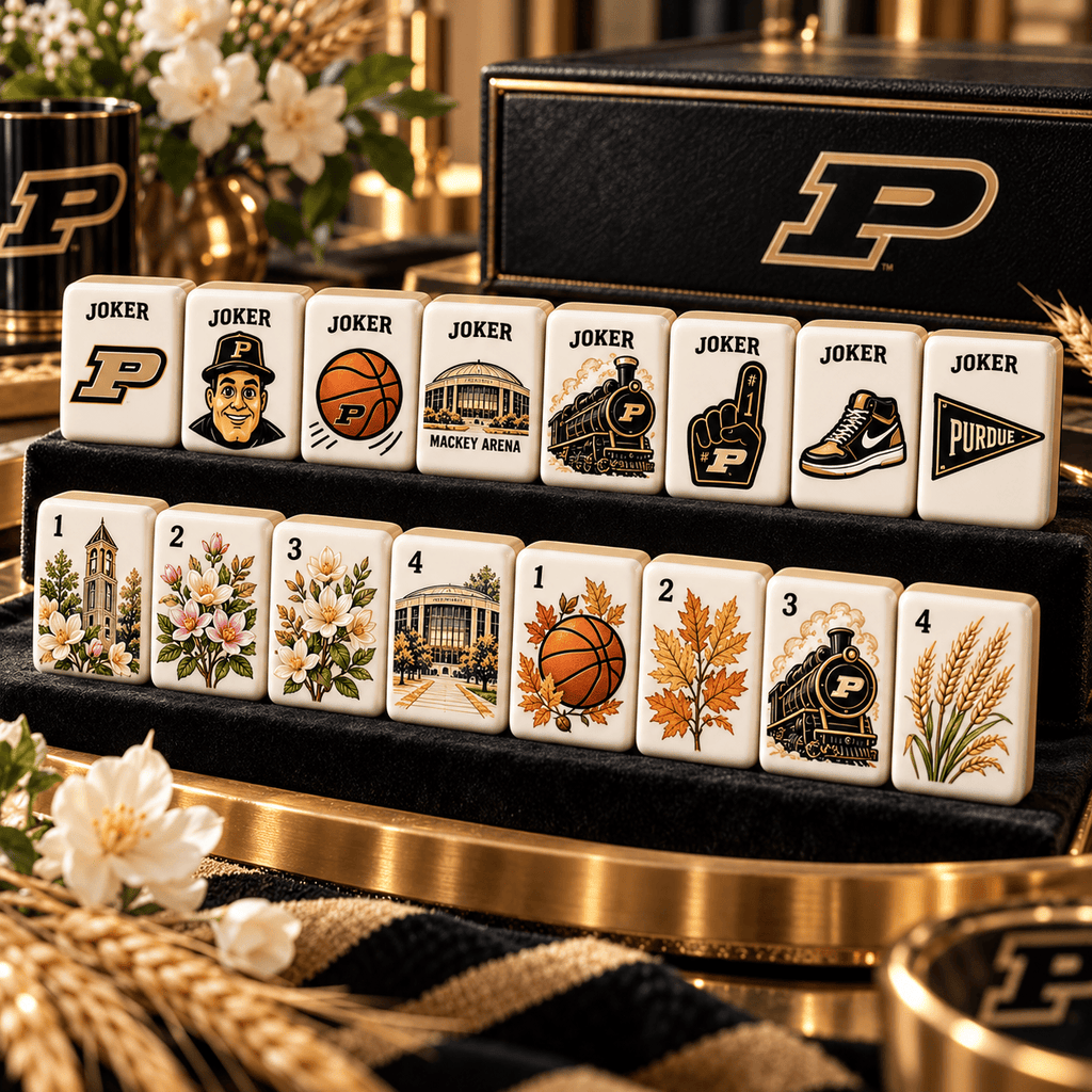 Premium PDB Mahjong Tiles Set TNSM