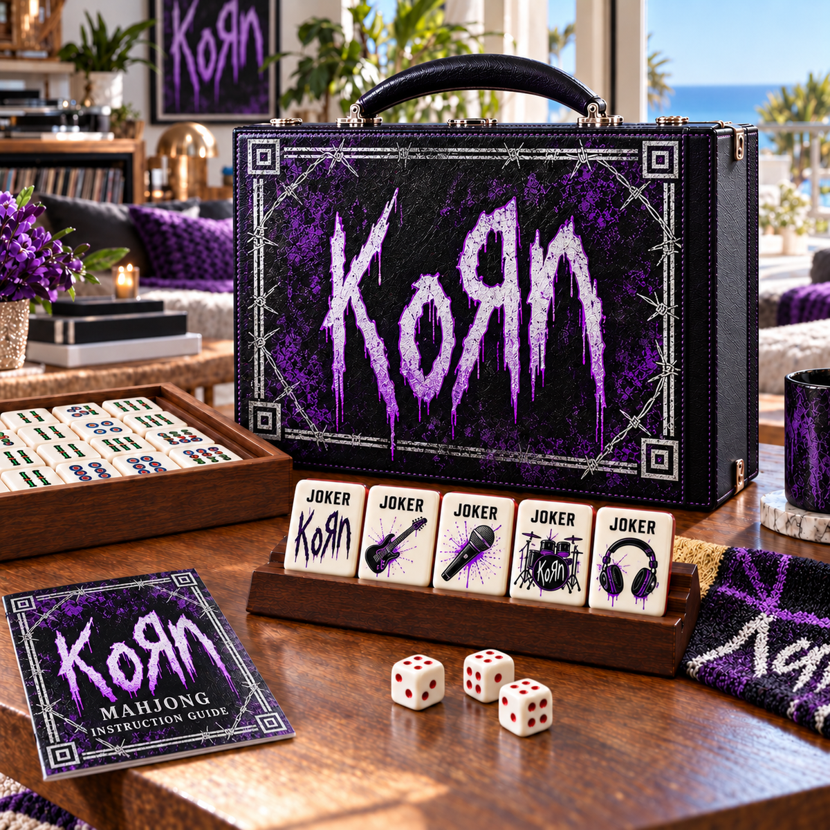 KRN Premium Mahjong Set – Game Night Edition PNPA