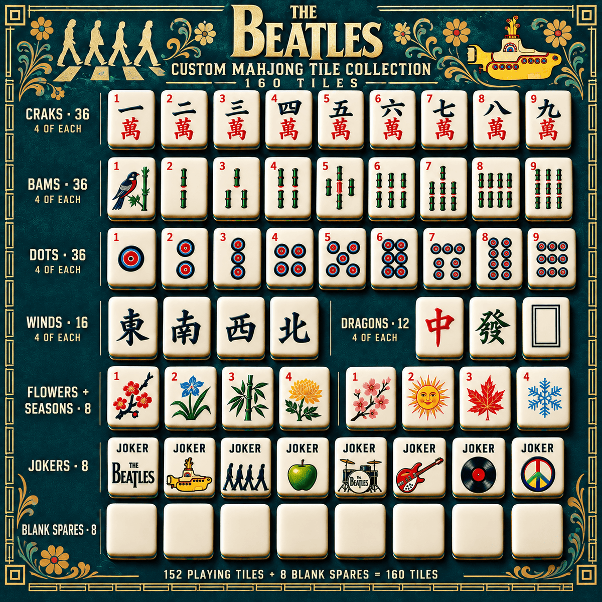 TBE Premium Mahjong Set – Game Night Edition PNPA