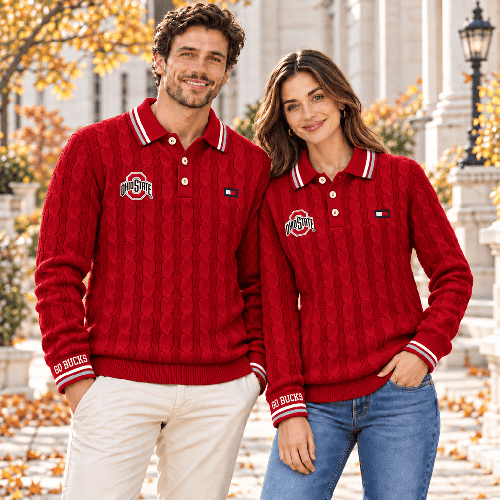 OSB Premium Cable-Knit Polo TTTT
