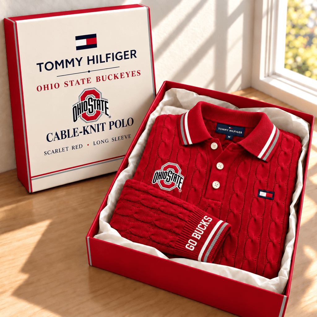 OSB Premium Cable-Knit Polo TTTT