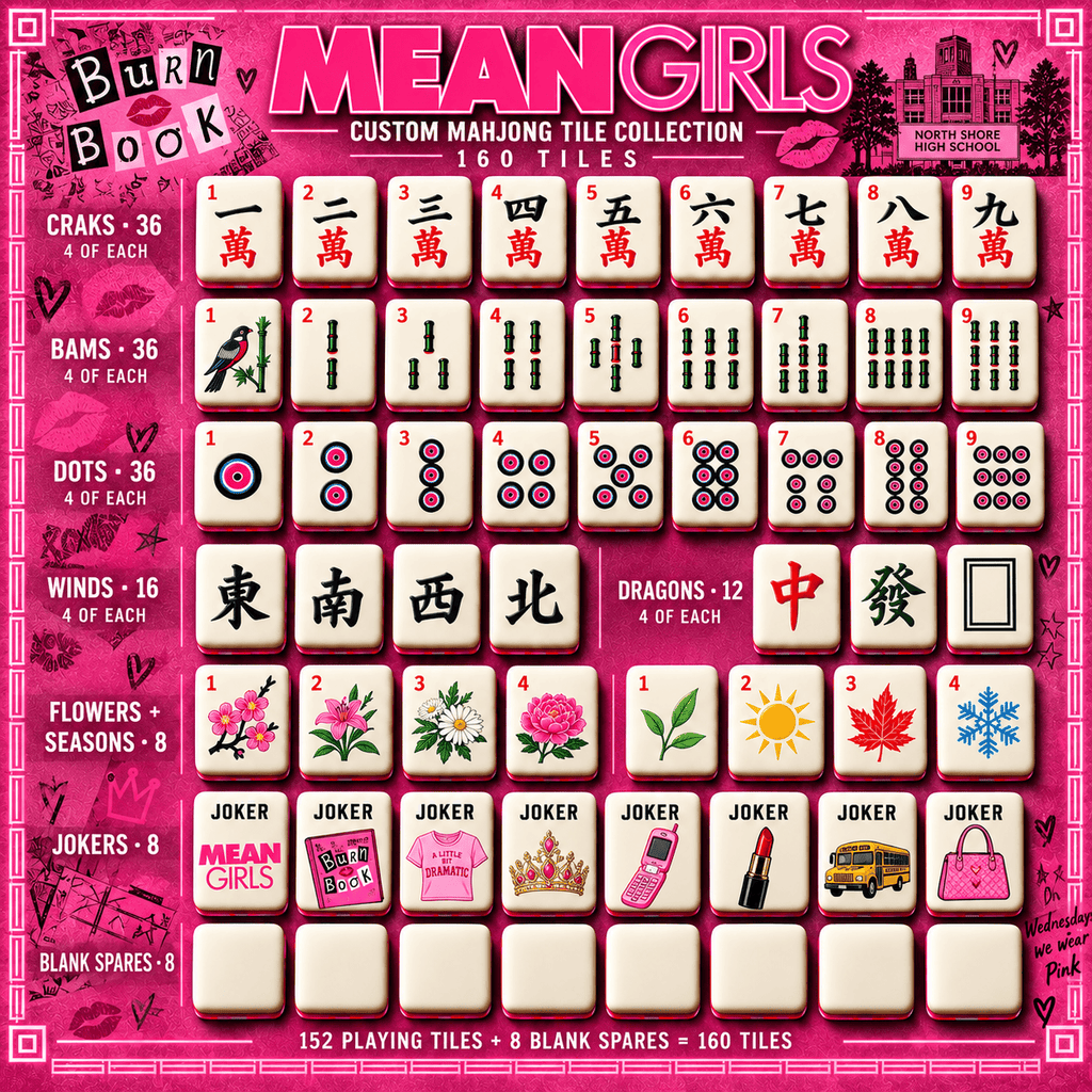 MNG Premium Mahjong Set – Game Night Edition PNPA