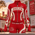 DST Women’s Zip-Up Jacket & Shorts Set NTKO