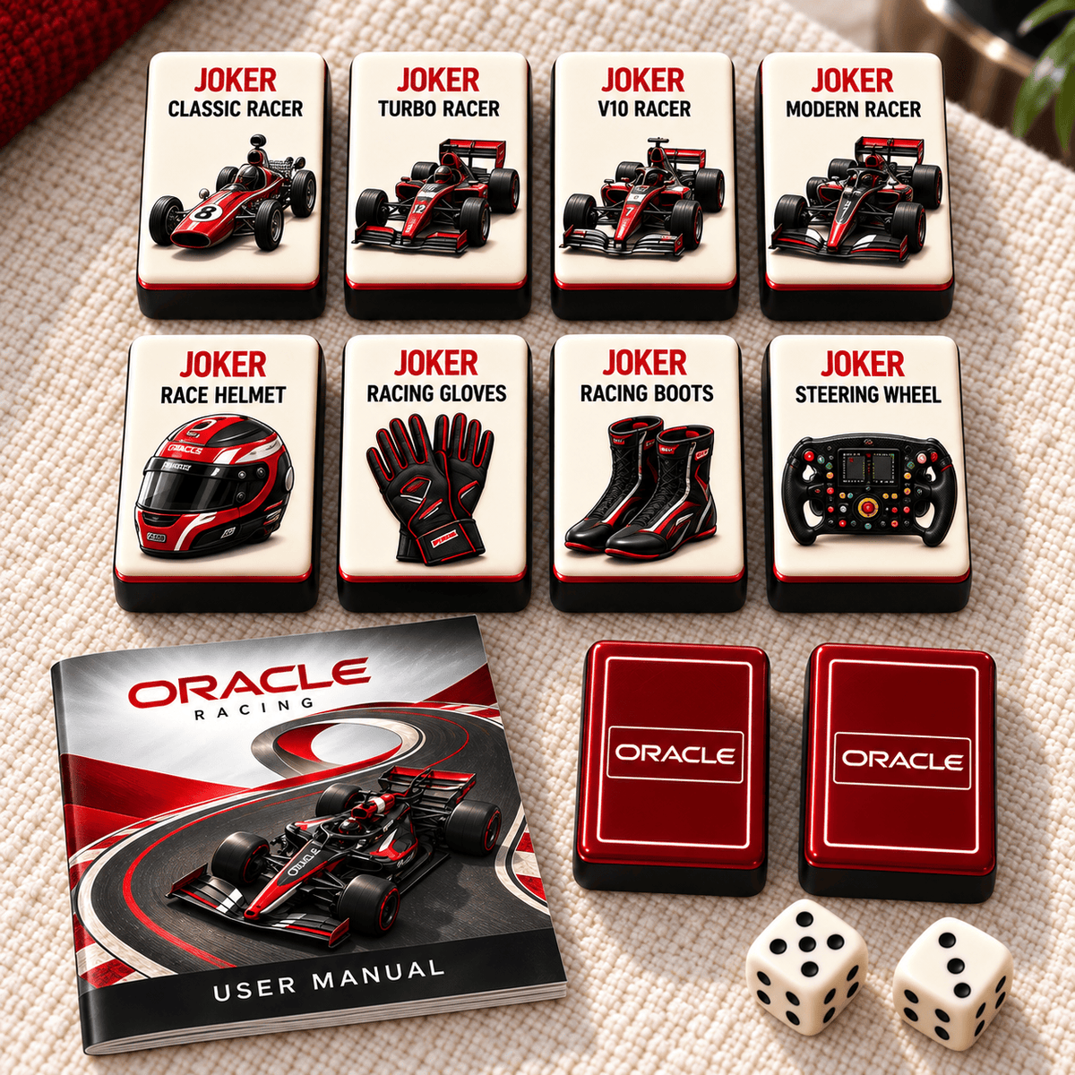 Premium ORC Mahjong Tiles Set TTMH