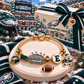 PLDE Gold Charm Bracelet Set DNBN