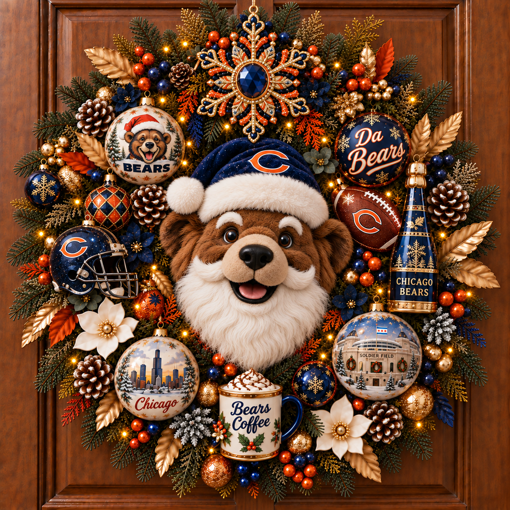 CCB Premium Christmas Ornament Wreath NTTB