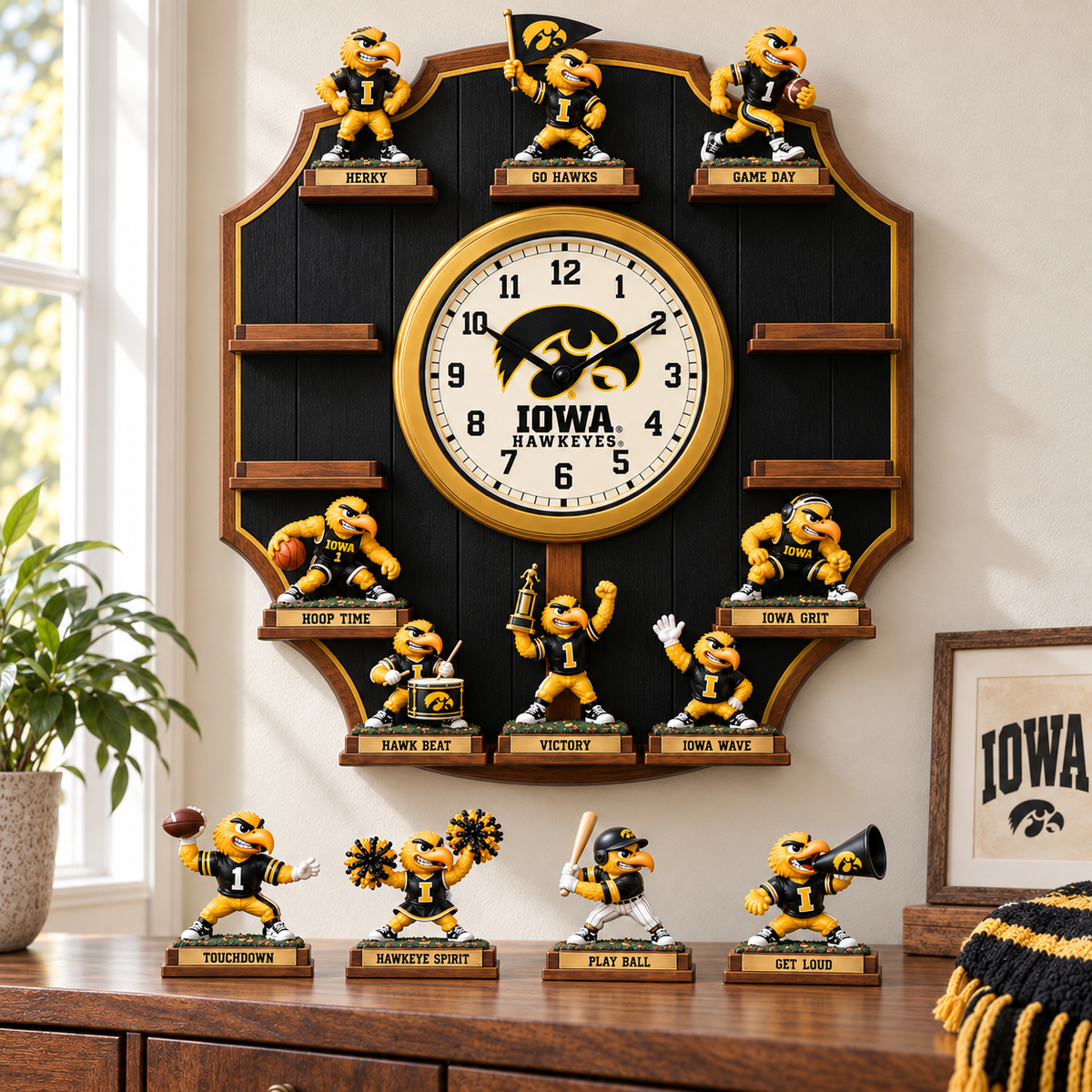 IWHK Premium Mascot Sculpture Clock Collection PTKL