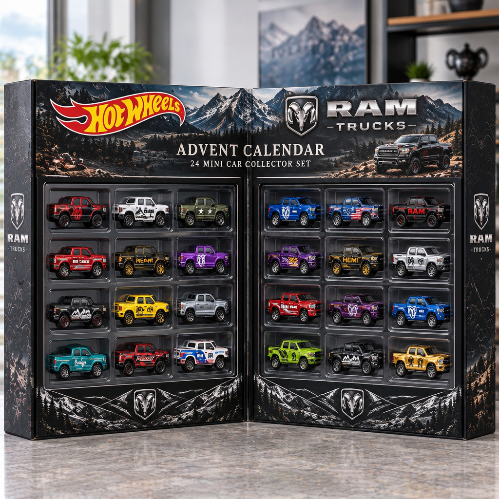 Ram Trucks Premium Mini Car Advent Calendar