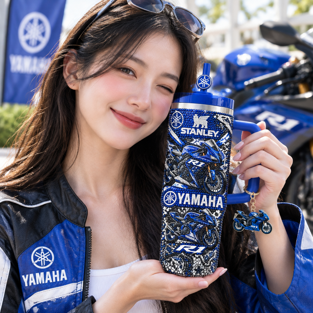 Yamaha 40oz Tumbler With Handle TTNL